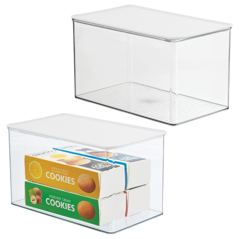 mDesign Kitchen Storage Plastic Bin Set Wayfair